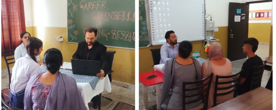 Personal guidance program organized at M.R. City International School, Garhshankar- Ramandeep Kaur.